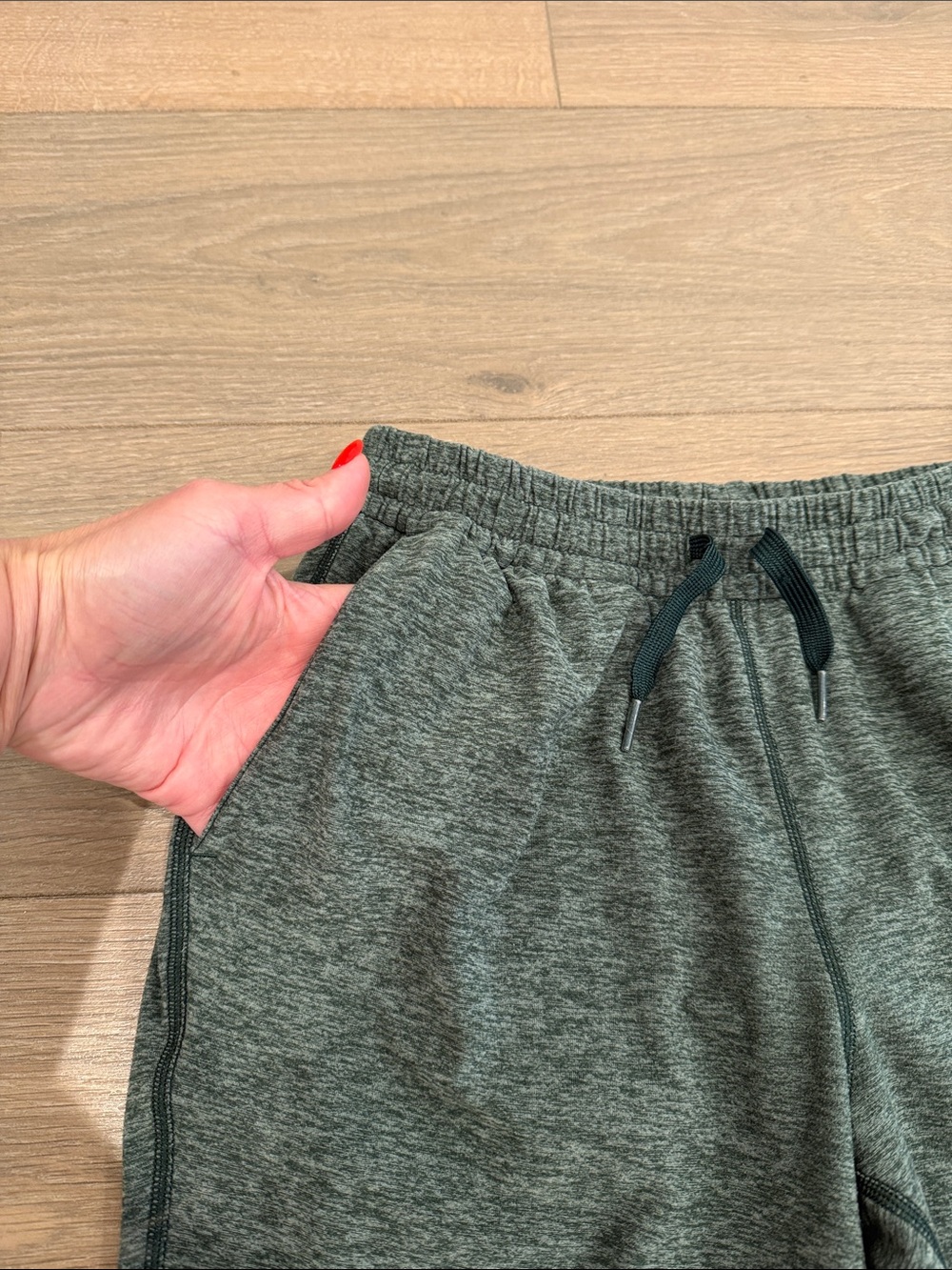 OUTDOOR VOICES Hunter Green All Day CloudKnit Active Lounge Gym Joggers Size XS - Picture 6 of 6